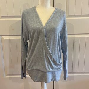 White House Black Market cross body blue woman’s large. Warn once.